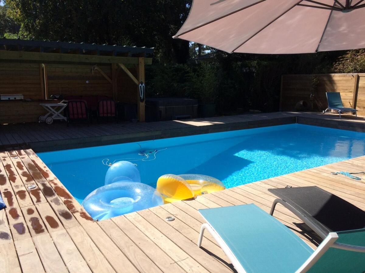 Вилла House With Heated Pool And Jacuzzi Сорт-Осгор Экстерьер фото